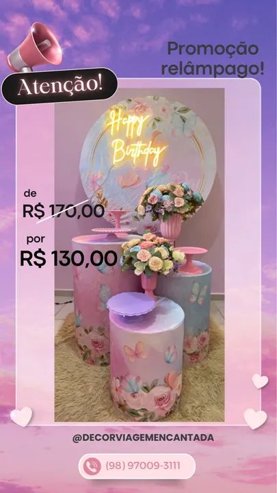 Decoração de festas