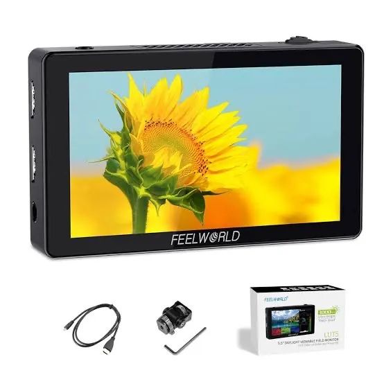 Monitor Feelworld LUT5 5.5 polegadas NOVO LACRADO