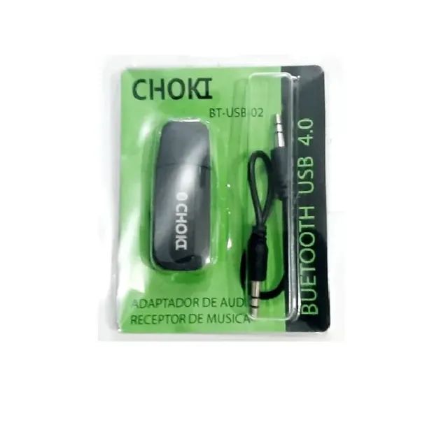  Adaptador Receptor Bluetooth Usb Cabo P2