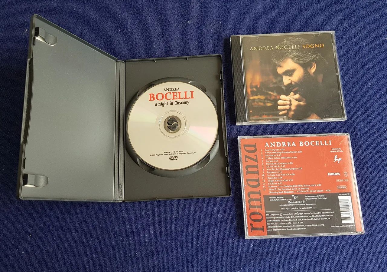 Andrea Bocelli - 2 CDs + 1 DVD - Foto 3