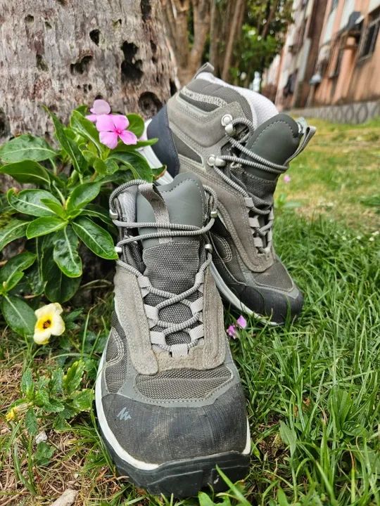 Tenis trekking fashion feminino impermeavel