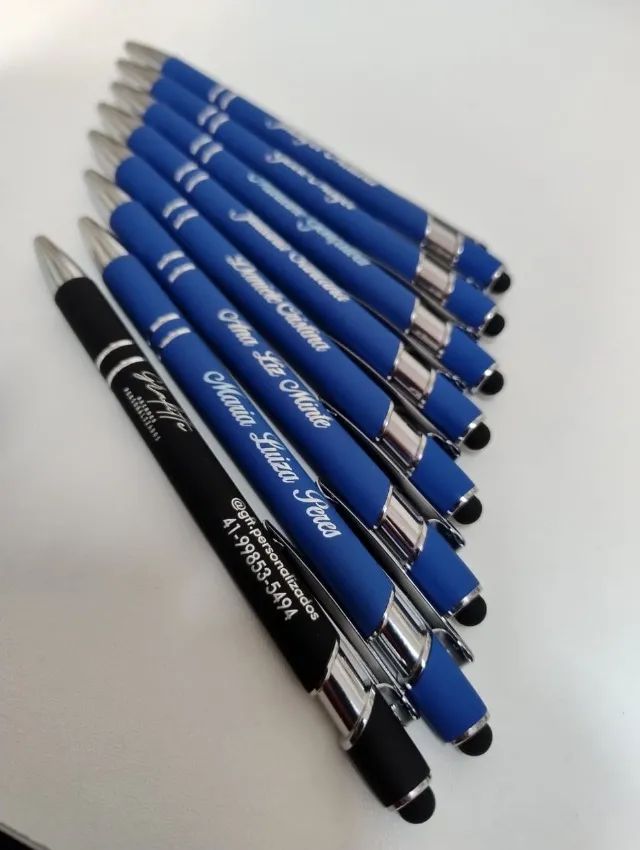Canetas personalizadas com sua logo marca 