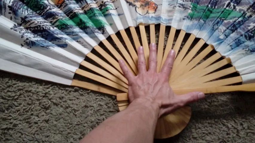 Leque de Parede Gigante Tema Japonês - Foto 5