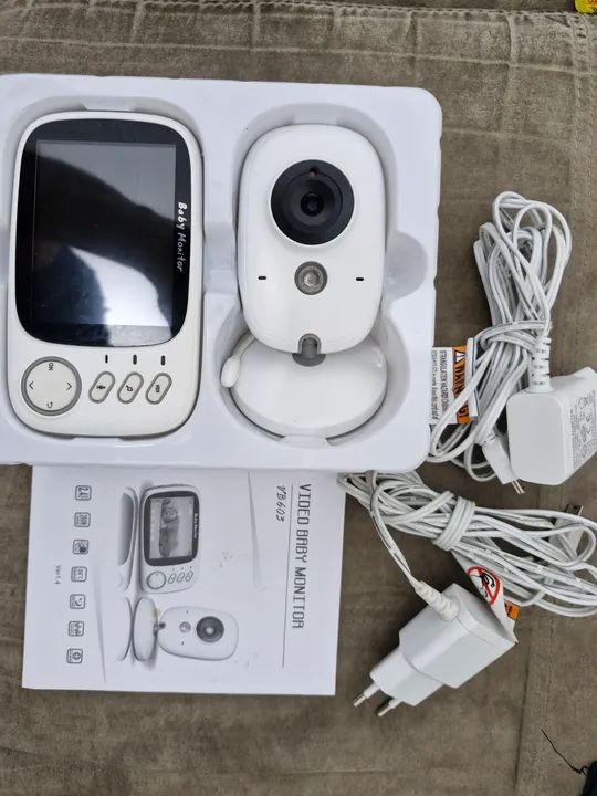 Monitor de Bebê com Câmera e Tela de colorida - Foto 5