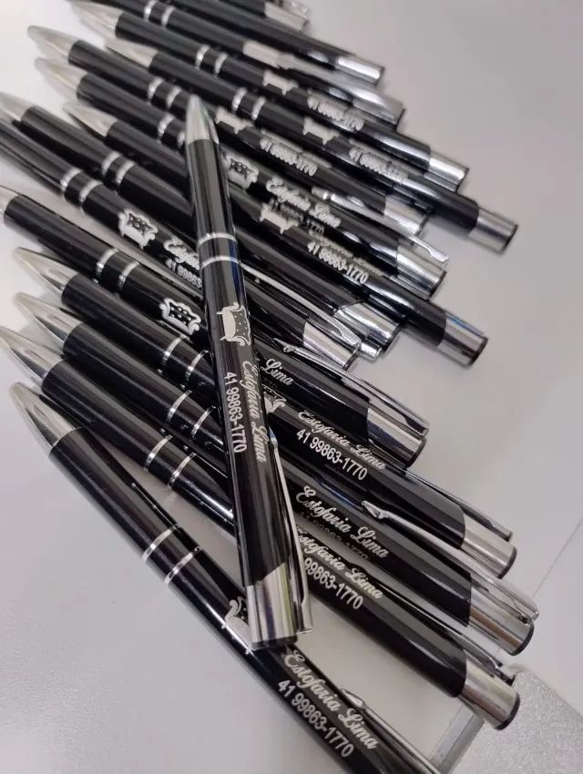 Canetas personalizadas com sua logo marca  - Foto 4