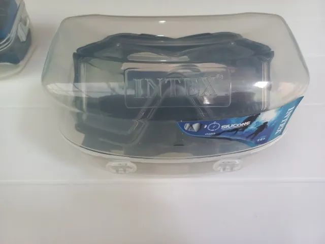 Kit de mergulho (mascara e snorkel) marca Intex. - Foto 4