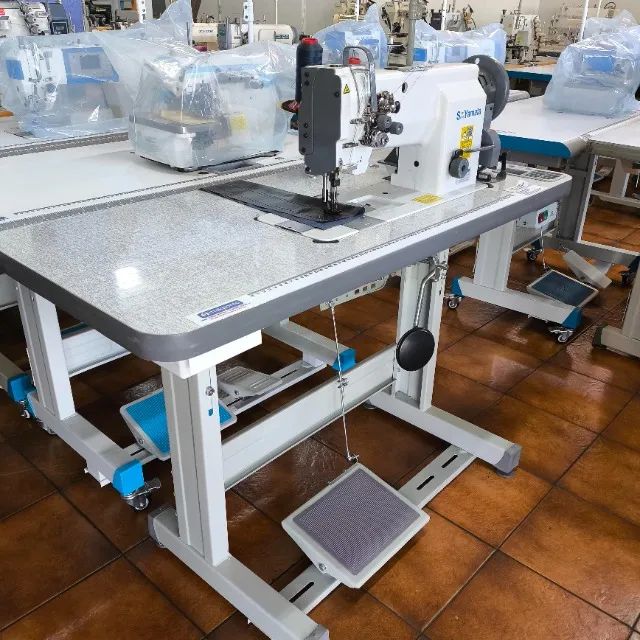 Maquina Transporte Triplo 02 Agulhas p/ Estofaria  - Foto 6