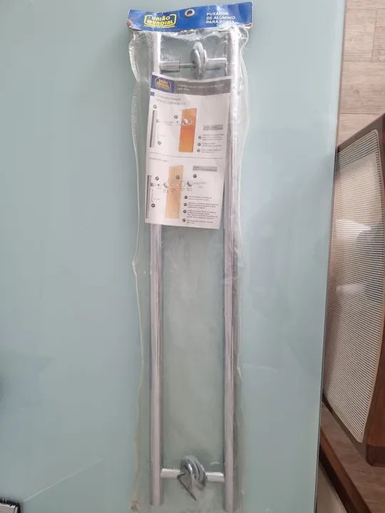 Puxador de Porta em Alumínio - Uniãao Mundial - Foto 2