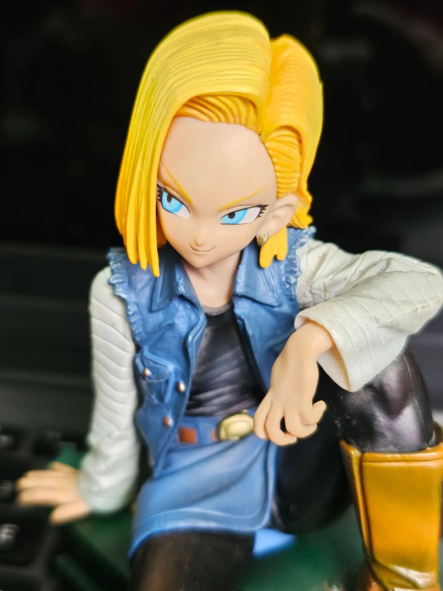 Action figure Android 18 scultures Dragon Ball Z - Colecionável