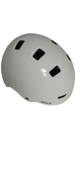 Capacete Mf500 Oxel Branco Patins Patinete Skate Infantil - Foto 4