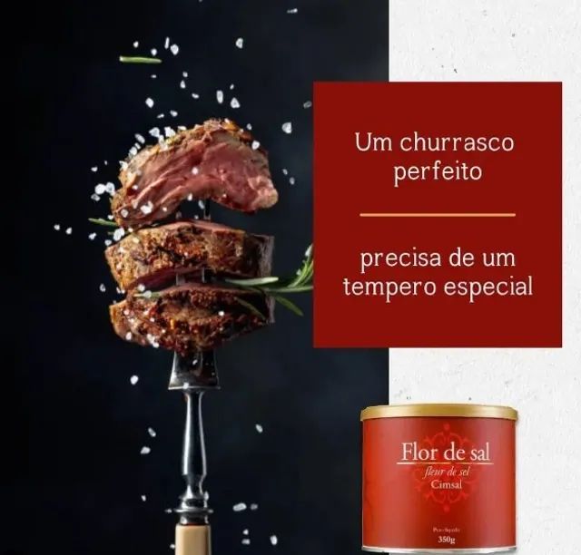 Flor de Sal Cimsal - 1kg - Foto 3
