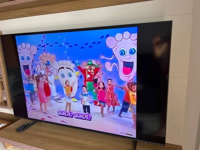 TV QLED Samsung 55 - único dono com nota - Foto 2