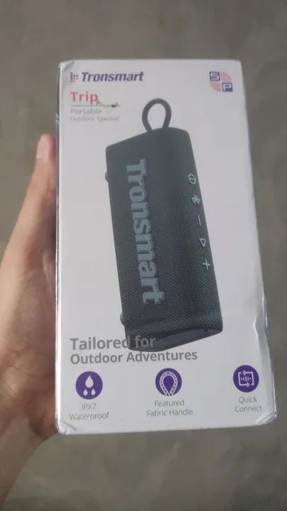 Caixa de Som Bluetooth TRONSMART Trip - Azul - Nova