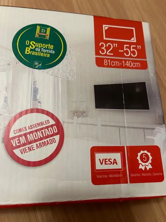 Suporte de TV fixo - de 32 a 55 polegadas - Foto 3
