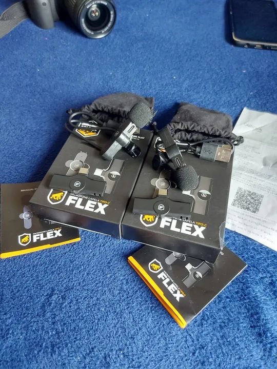 Microfone sem fio Lapela tipo C - Foto 3