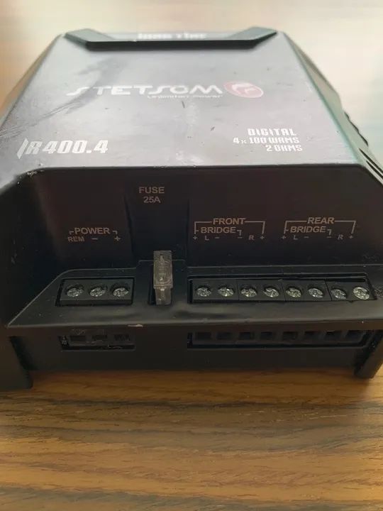 Kit de Som Automotivo: 2 Auto Falantes, Subwoofer e Módulo Amplificador - Foto 3