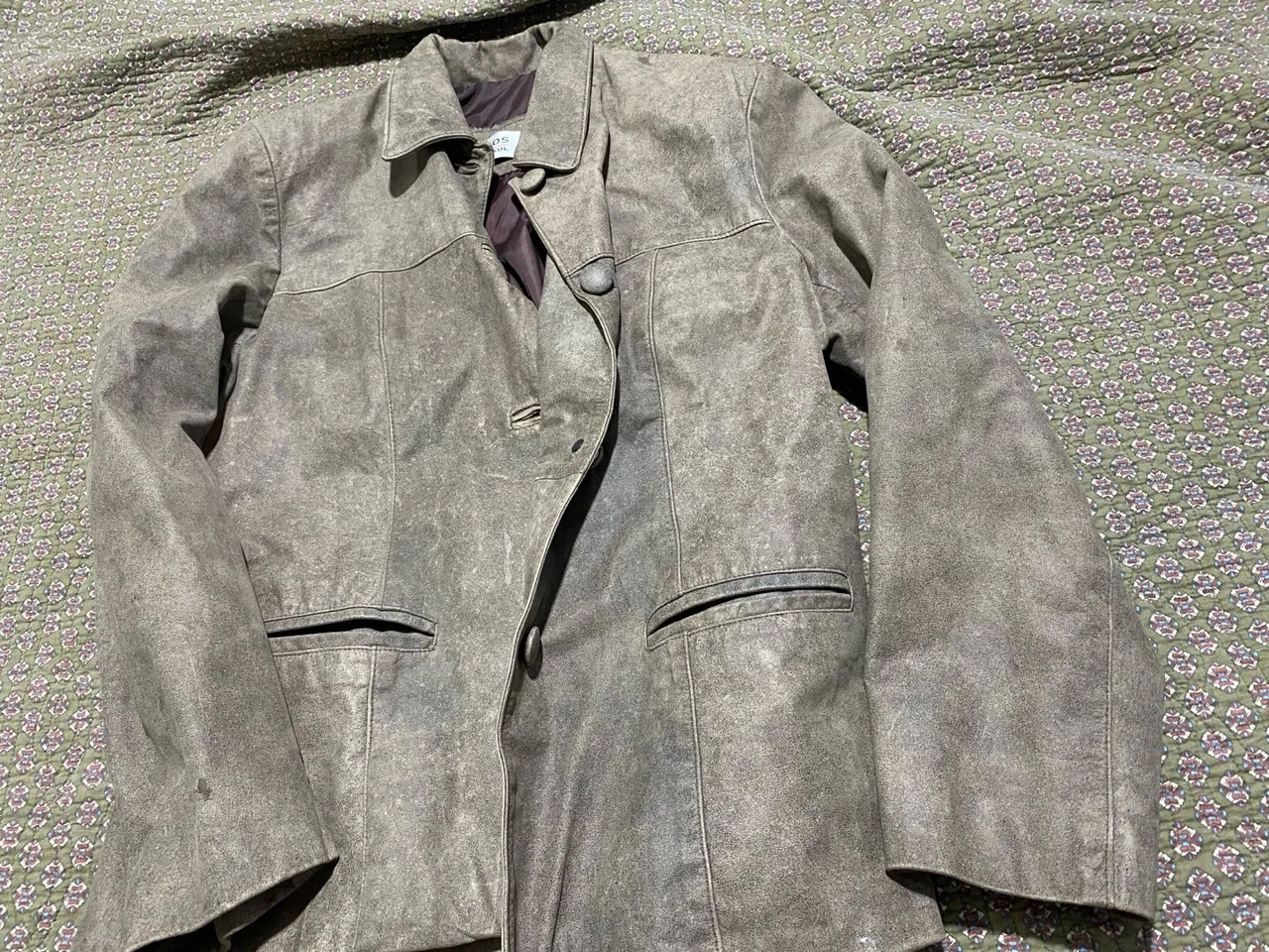 Blazer em couro