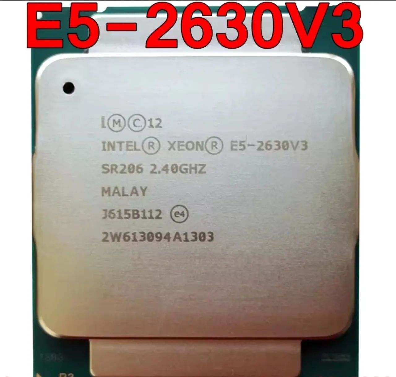 Vendo Processador Xeon E5-2630V3 2.4ghz a 3.0ghz Intel X99 DDR4