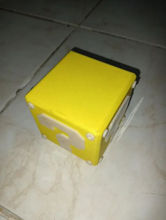 Mario Bros, cubo porta objeto, ler descrição  - Foto 6