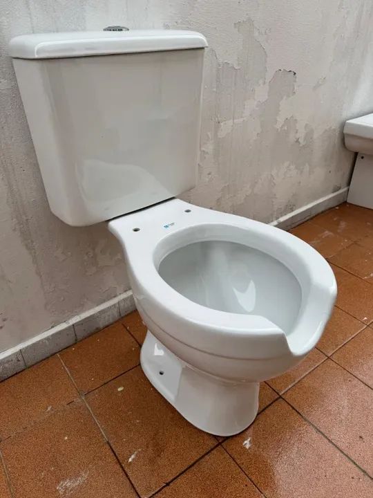 Vaso Sanitário Acesso com Caixa Acoplada e Assento com Abertura Incepa