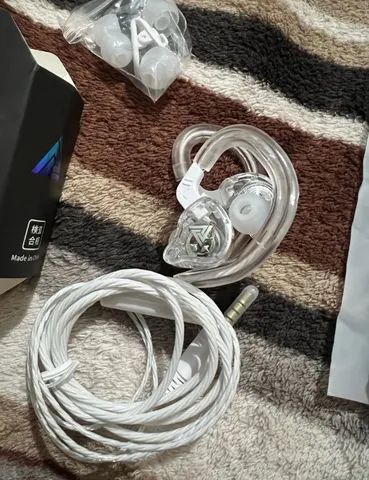 Fone QKZ AK6 para games e retorno de palco  - Foto 4