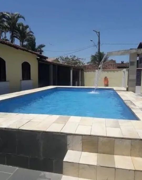 Casa Grande confortável pé na areia
