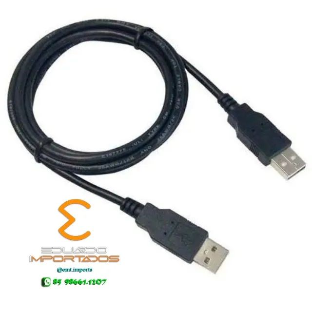Cabo Usb Macho X Cabo Usb Macho 1.5m - Foto 2