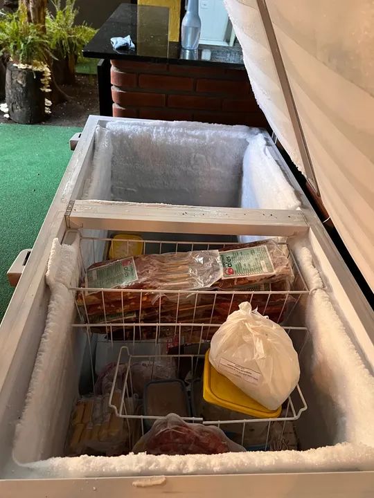 Freezer Horizontal Duplo - Ótimo estado