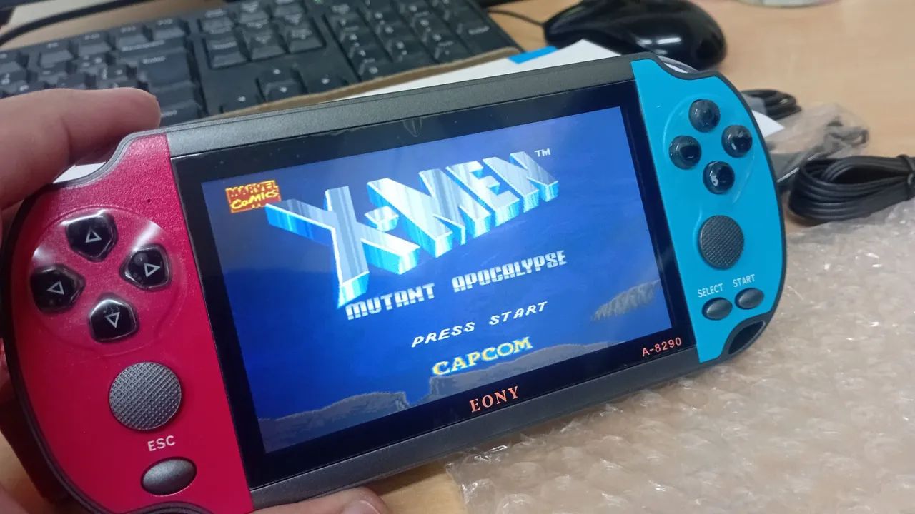 Video Game Portátil X7 Tela 5.1 - Novo - Foto 4