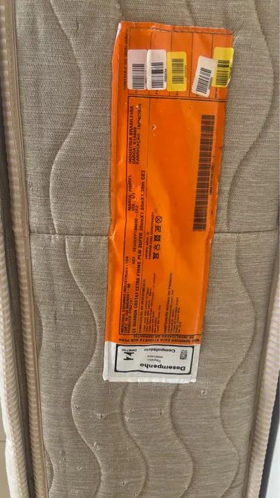 Colchão de Casal 1,88 X 1,38 - Foto 2