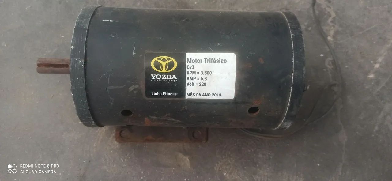 Motor Trifásico 3HP