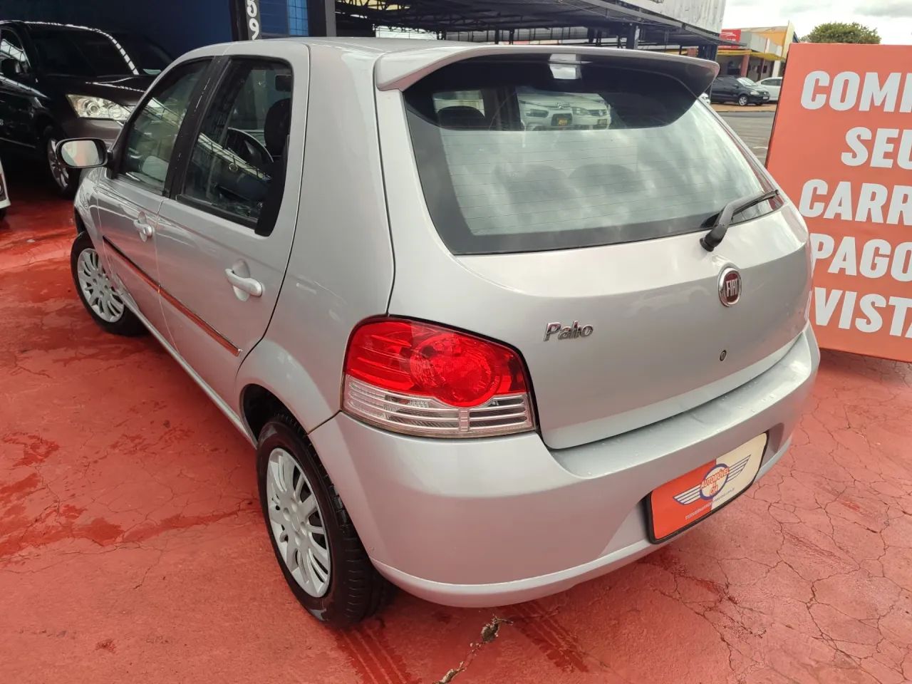 FIAT PALIO 1.0 MPI ELX 8V FLEX 4P MANUAL PRATA 2010 - Foto 4