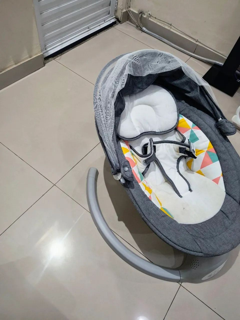 Balanço para Bebê com Capota e Controle Remoto - Foto 3