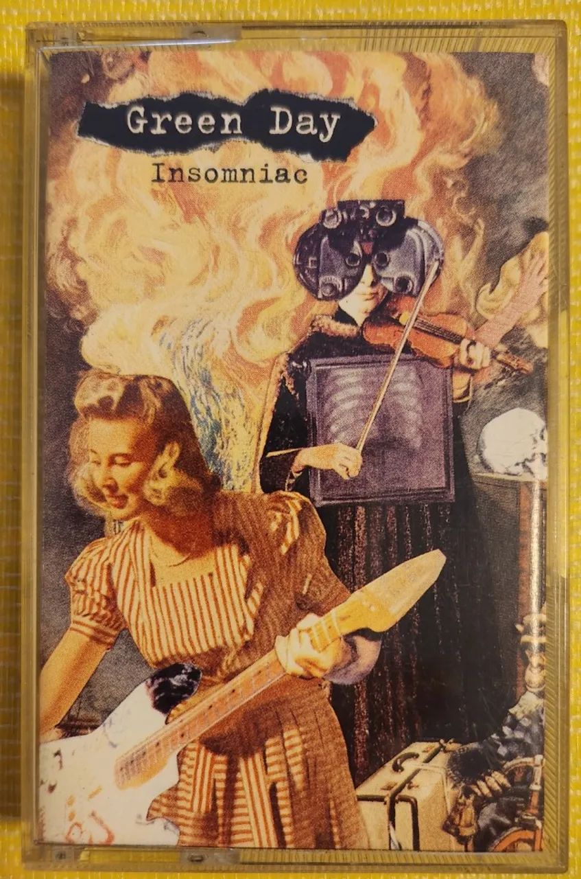 Fita Cassette Green Day - Insomniac