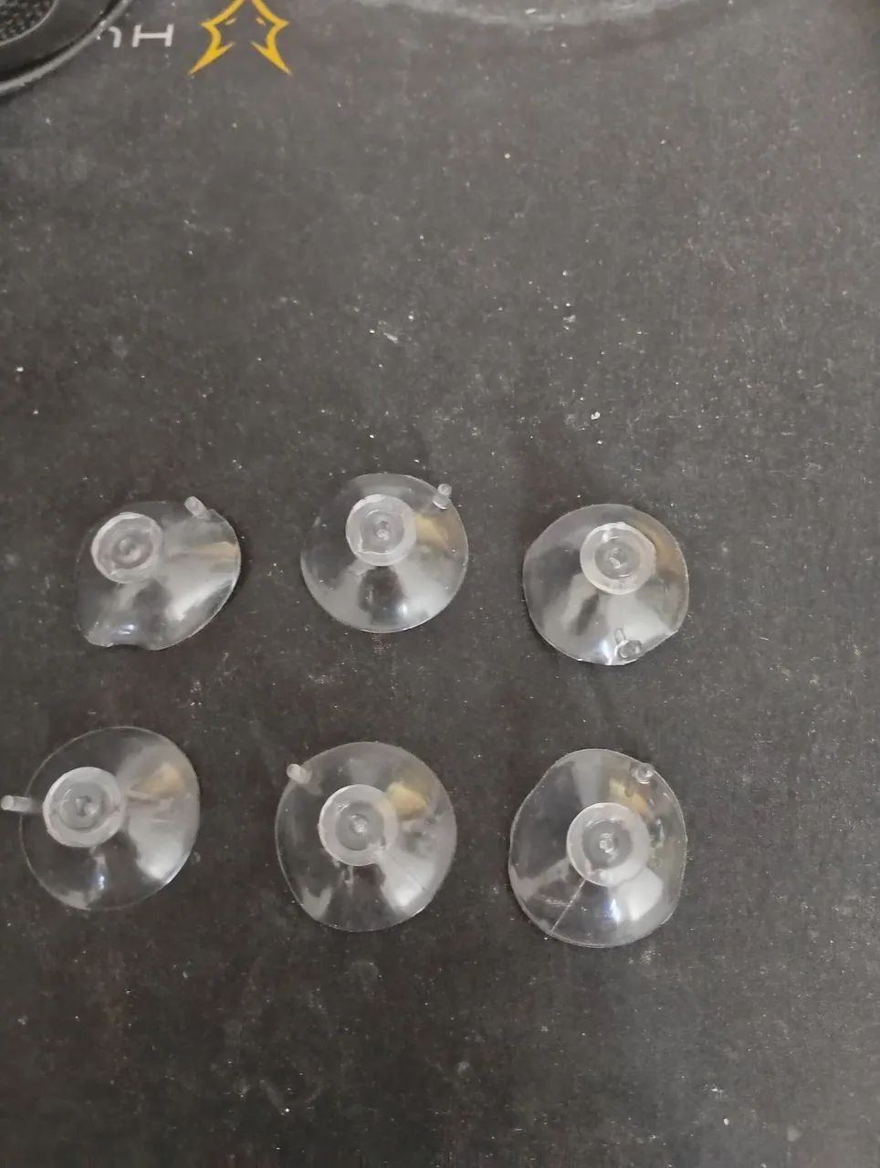 Ventosas de Silicone Transparente - Kit com 06 unidades. - Foto 5