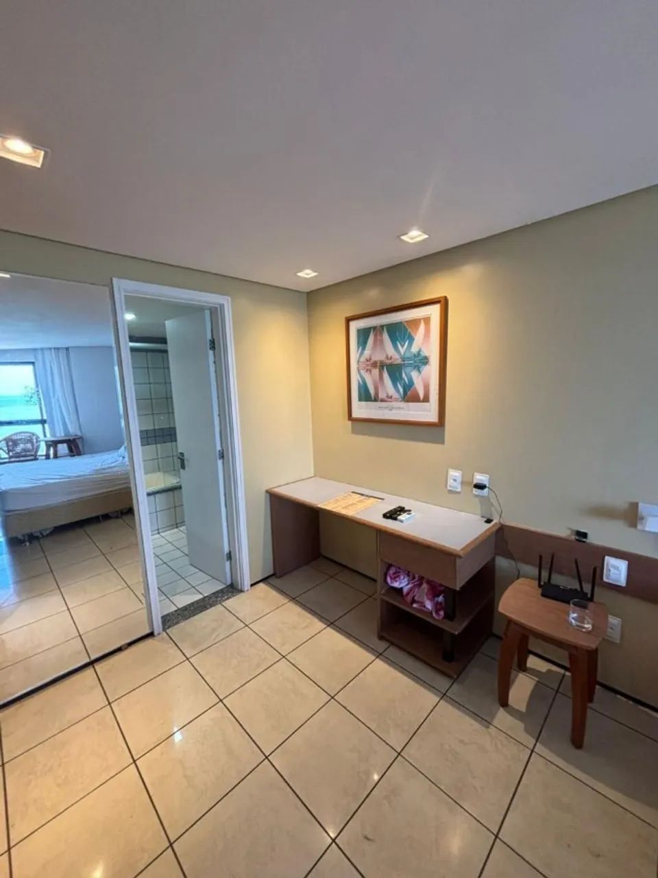 Flat, Beira mar, 01 quarto - Foto 5