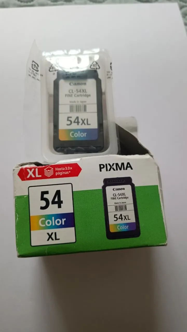Cartucho Canon colorido XL 54 lacrado - Foto 2