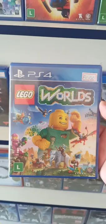 LEGO Worlds PS4 Jogo Completo Usado Jogos de Vídeo Game