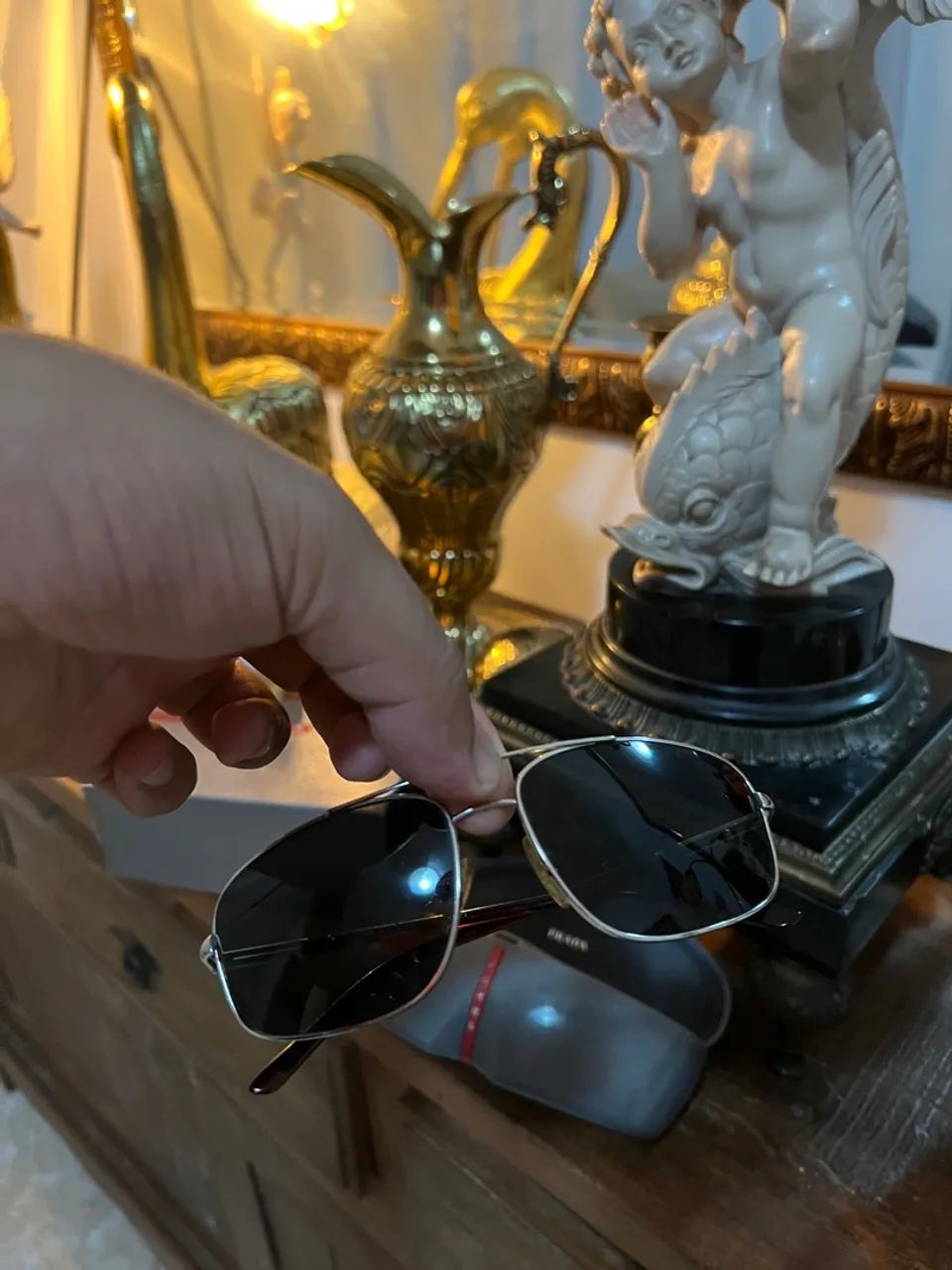 Óculos Prada bem conservado. - Foto 4
