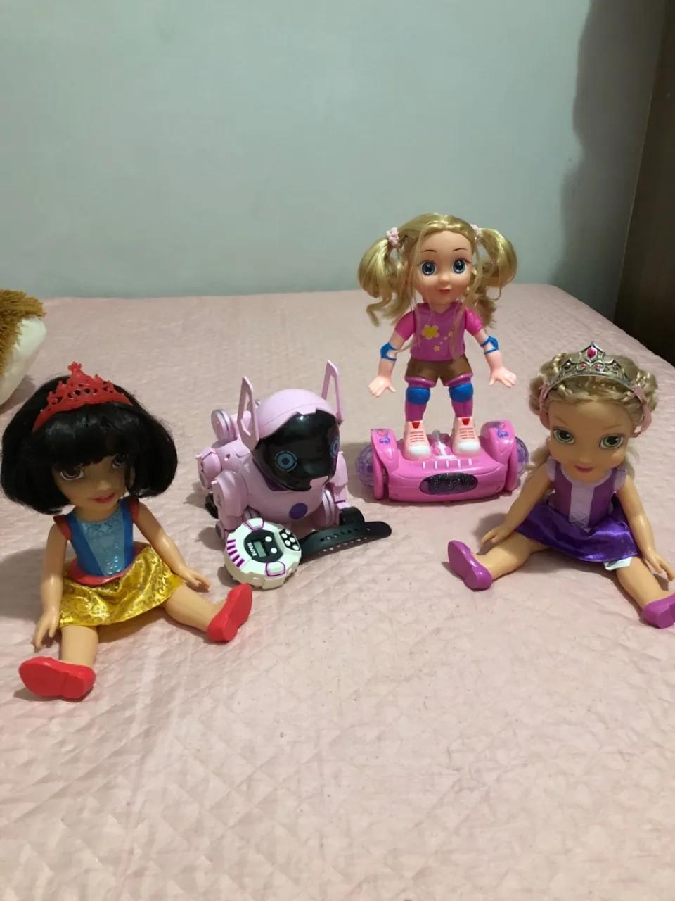 Lote de brinquedos em ótimo estado para meninas