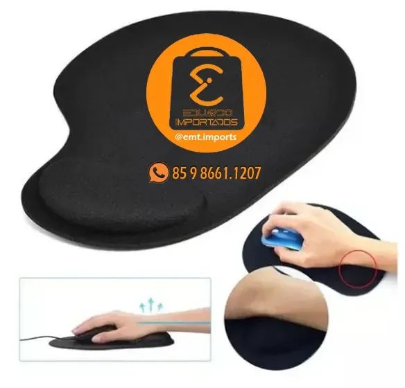 Mouse Pad Com Apoio de Pulso Knup KP-S04 - Foto 3
