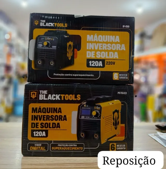 Máquina Inversora de Solda 120A e 220V