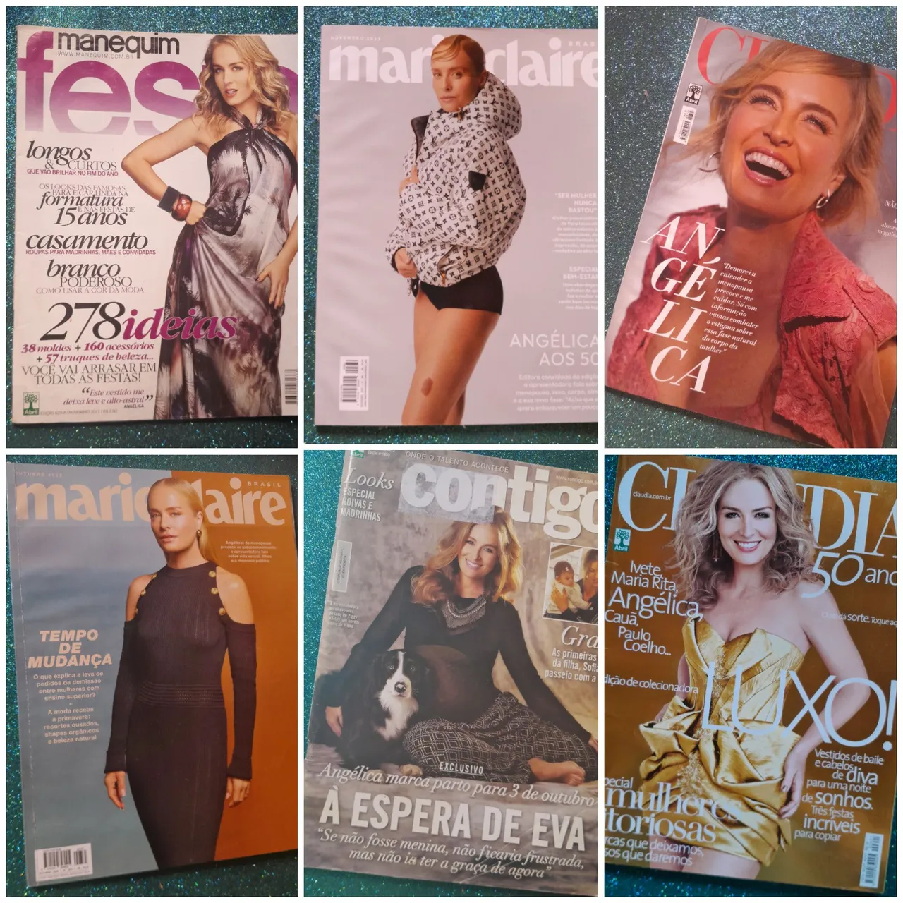 Angélica Revistas (Cada Revista R$34,00)