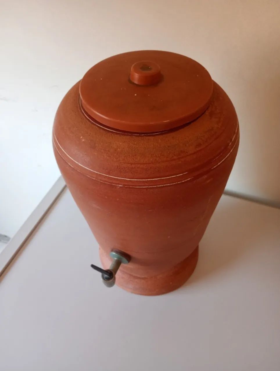 Vasilhame moringa de cerâmica para servir água (troco por ventilador) - Foto 5