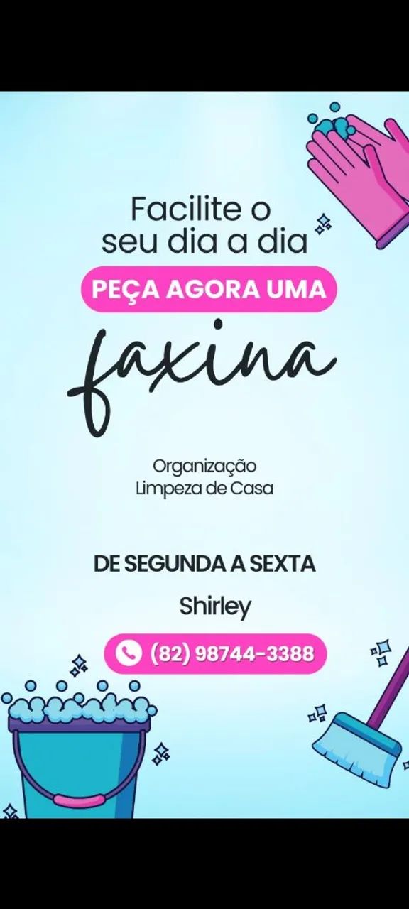 Serviço faxina
