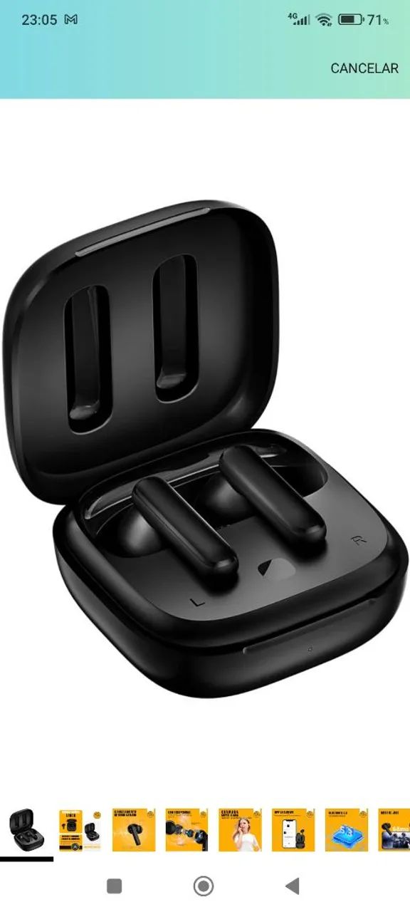 Fones de Ouvido Bluetooth Sem Fio