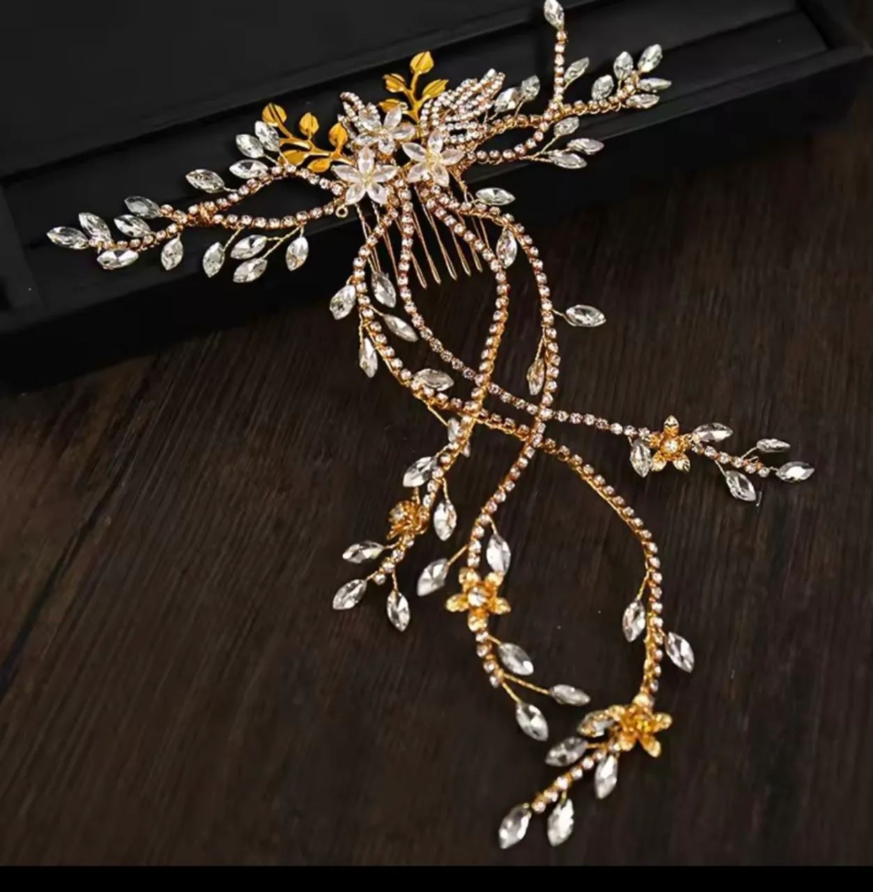 Presilha de Cabelo Sofisticada para Noivas, Madrinhas e Festas (Melhor Oferta) 