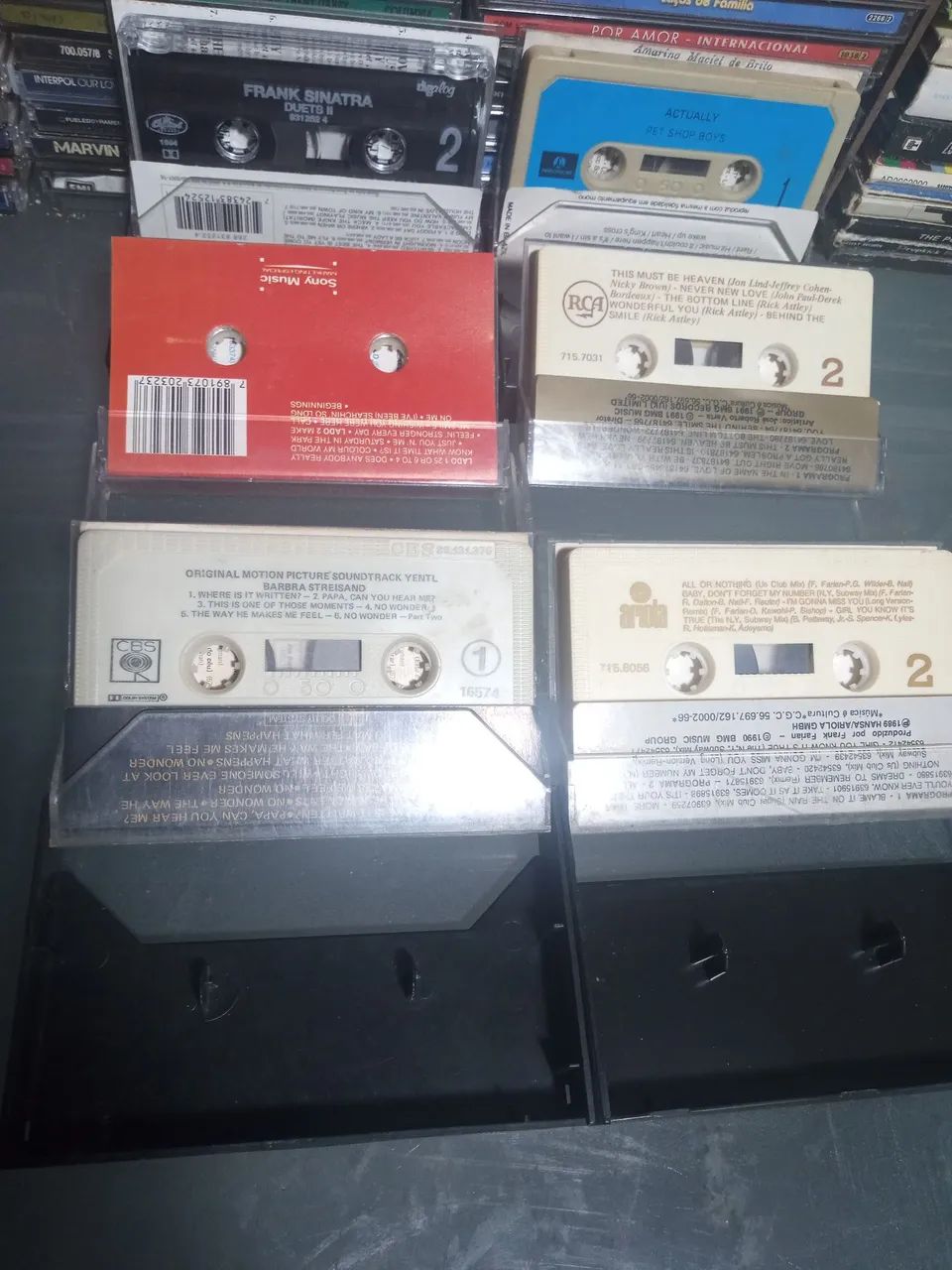 FITAS K7 CASSETE ORIGINAIS VARIADOS ESTILOS  - Foto 3
