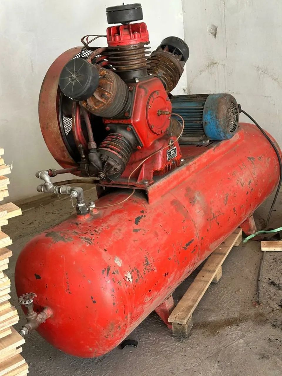 Compressor de ar industrial Wayne 60 pés  - Foto 2