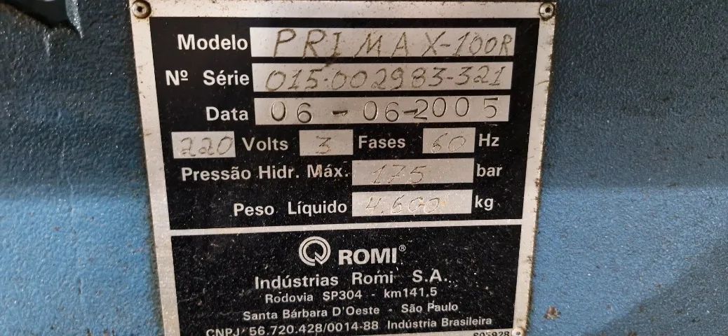 Injetora Romi Primax 100 - Foto 3
